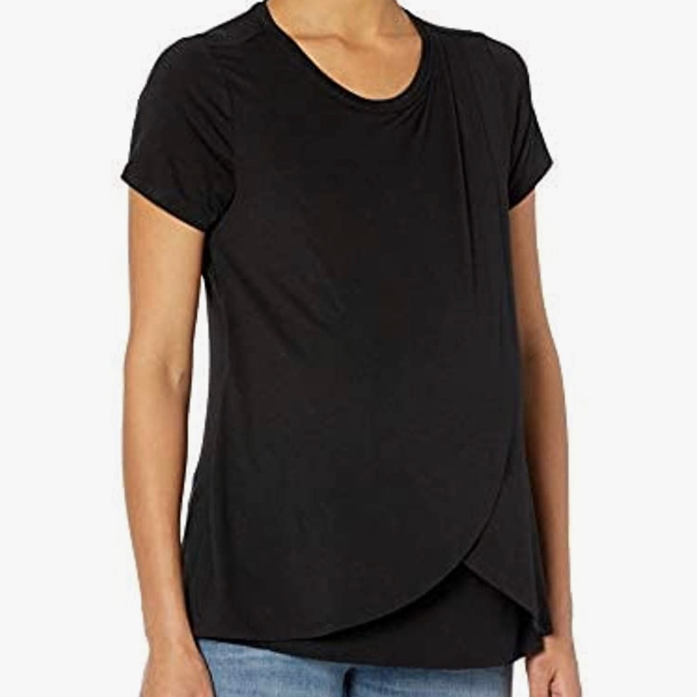 Motherhood Maternity Short Sleeve Tulip Top